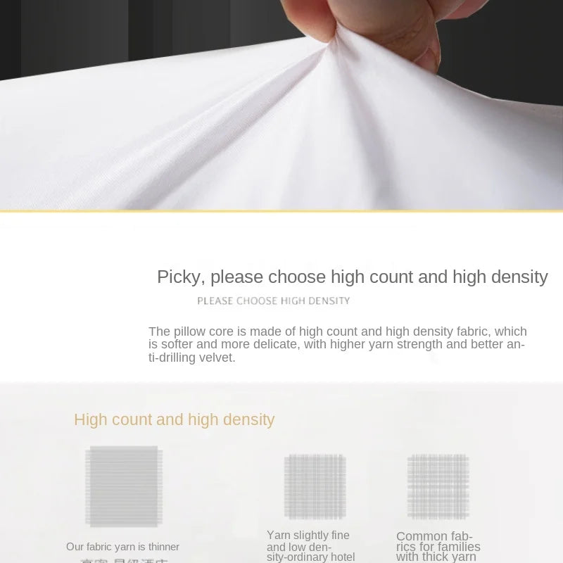 Premium Cotton Pillow by Hilton